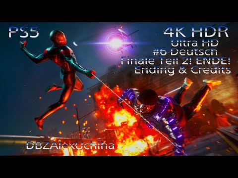 Marvel's Spider-Man Miles Morales (PS5) 4K 60FPS HDR + Raytracing Gameplay #6 Deutsch Finale Teil 2!