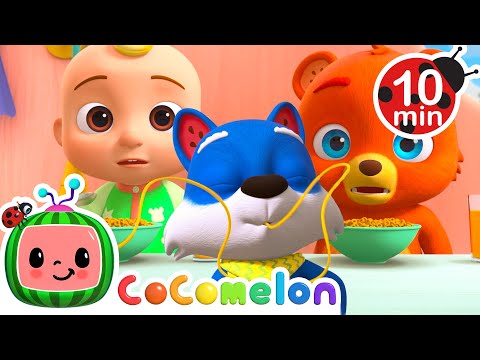 Wally's Favorite Oodles of Noodles! 🍜 | CoComelon Animal Time | Moonbug Kids - Farm Animals