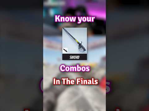 This is why you need to know your sword combos in #thefinals