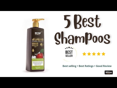 5 Best Shampoos in 2023-2024 | Shampoo For Damaged and Weak Hair | Hair fall | Smooth & Strong Hair