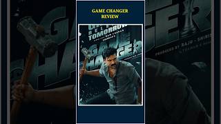 Game Changer Review 🙏 | Ram Charan #gamechanger #ramcharan #gamechangermovie #gamechangerreview