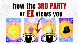 How the 3rd PARTY 👀 or the EX Views You?🤨❤️‍🩹 Pick a Card Reading (100% ACCURATE)