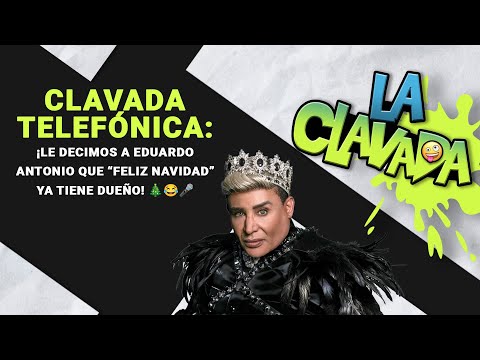 Clavada Telefónica: ¡Le Decimos a Eduardo Antonio que “Feliz Navidad” ya Tiene Dueño! 🎄😂🎤 |