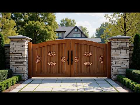 Masterpieces in Wood | The Art of Beautiful Gate Design