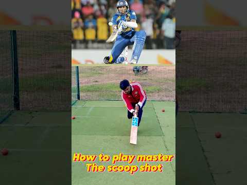 How Play Master Scoop Shot (unorthodox cricket shots behind the wicket ) #shrilanka #indiancricket