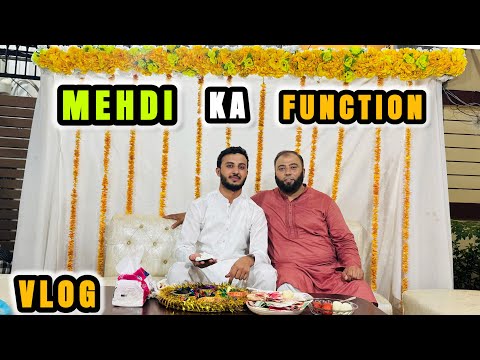 Abdullah’S Wedding | Mehdi Function In Punjab | Pakistani Wedding | Mehdi Vlog | KXB