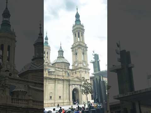 Basílica de la Virgen del Pilar Zaragoza España #youtubeshorts #shorts #short #zaragoza #españa