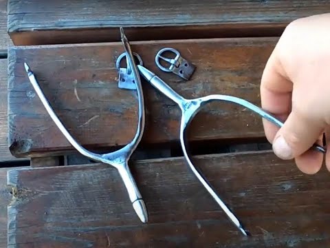 How to forge medieval spurs