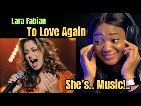 FIRST TIME HEARING Lara Fabian - To love Again REACTION