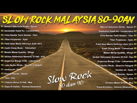 LAGU SLOW ROCK MALAYSIA 80-90AN - LAGU JIWANG 80AN DAN 90AN TERBAIK - KOLEKSI LAGU JIWANG LEGANDA