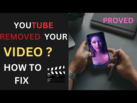 Youtube Removed Your Video How to fix your problem