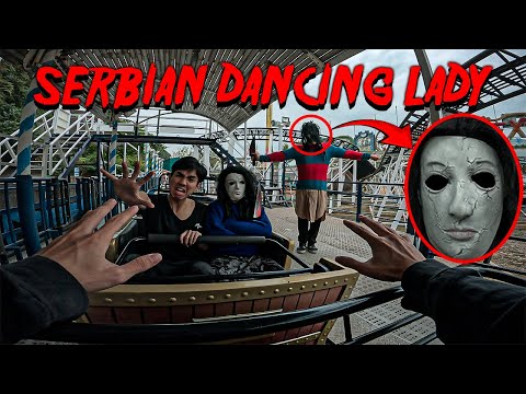 SERBIAN DANCING LADY IN REAL LIFE l PARKOUR POV ESCAPE ''Part 13.0'' (Horror Parkour POV Short)