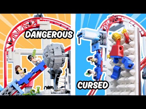 LEGO Roller Coaster, but ZERO SURVIVAL RATE!