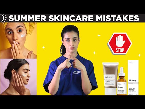 5 Summer Skincare Mistakes That Will Ruin Your Skin