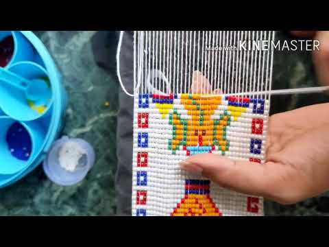 Dal Moti toran new design / how to make pearl garland /khatli work Moti toran /ganpati toran