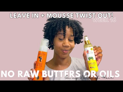 Natural Hair Detox: Week 16 of No Raw Butters & Oils | Curl Talk | Gabrielle Ishell