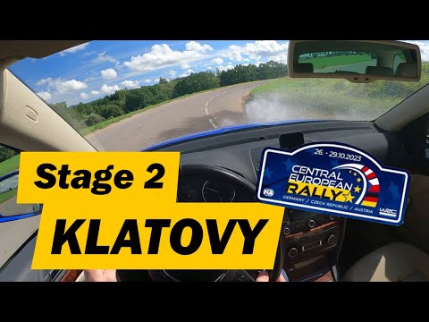 WRC Central European Rally 2023 | Stage 2 Klatovy | POV Recce