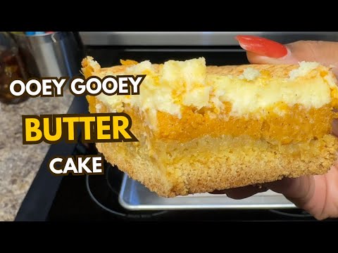 Sweet Potato Ooey Gooey Butter Cake