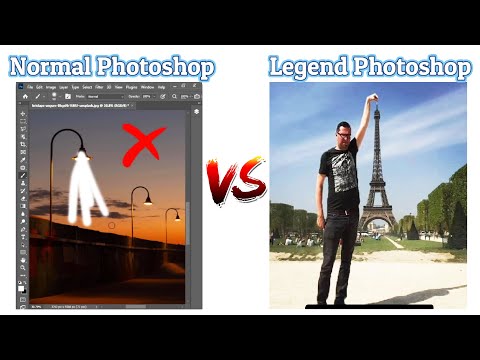 Normal Phototshop Vs Legend Photoshop !! Memes #viralmeme #meme