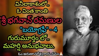 Life Of Ramana Maharshi  - 4 | Bhagavan Ramana Maharshi | Tiruvannamalai | Ramana Maharshi Birth