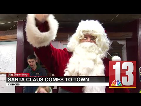 Santa Claus comes to Cohoes