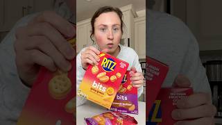 my message to ritz bits (this is serious) #snacks #ritzcrackers #newfood