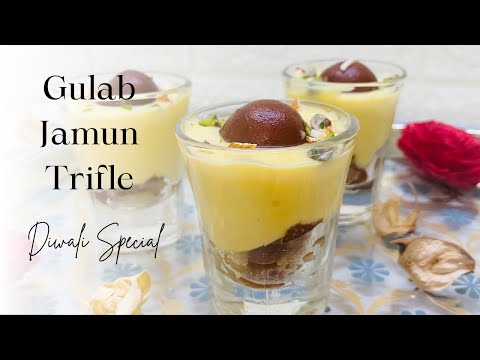 Gulab Jamun Trifle | Diwali Special Sweet Dish