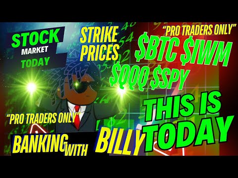 Stock And Crypto Market Today $QQQ $SPY $IWM $BTC Exact Price Targets