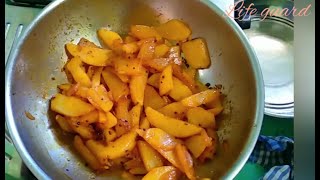 காரசார உருளைக்கிழங்கு-Urulai Kilangu Poriyal-Potato Poriyal in Tamil-Easy Recipes-Side Dish for Rice