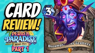 NEW CARDS!! Zephrys is back! Hunter in Shaman! | Paradise Mini-Set Review #1