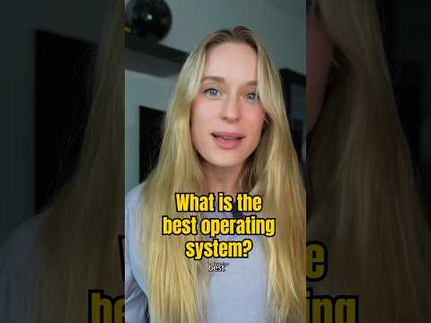 What is the best operating system?! #tech #technology