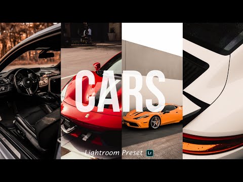 Cars Lightroom Preset | Car's Photography | Automotive preset | lightroom presets