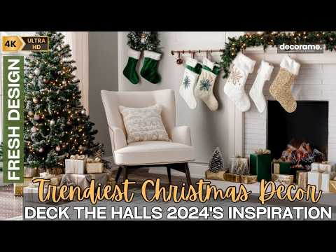 Deck the Halls: 2024's Trendiest Christmas Decor Inspiration