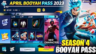 APRIL BOOYAH PASS FREE FIRE 2023 🔥 | APRIL BOOYAH PASS FULL REVIEW | APRIL BOOYAH PASS FREE FIRE .