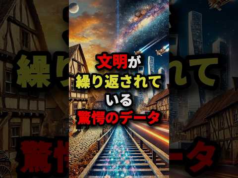 文明が繰り返されている根拠となる驚愕のデータ3選　#都市伝説