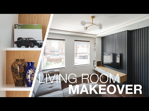 Modern Living Room Makeover 2024