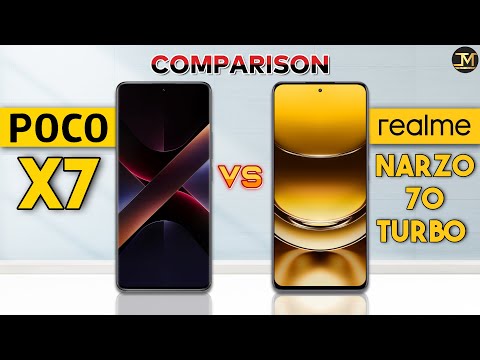 POCO X7 vs realme Narzo 70 Turbo : Which Phone is Best❓😲