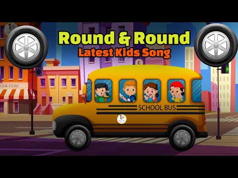 Wheels on the Bus New Kids Song | Nursery Rhyme | Polo Pal Rhymes #kidssongs #nurseryrhymes