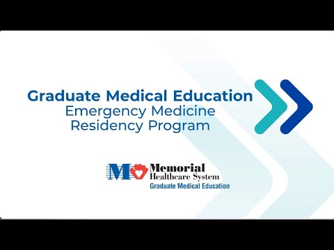 Graduate Medical Education Emergency Medicine Residency Program