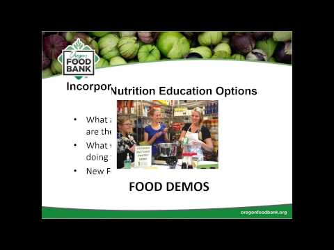 Getting Started with Cooking and Nutrition Education