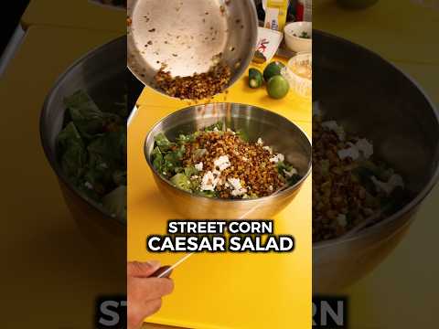 Street Corn Caesar Salad Recipe