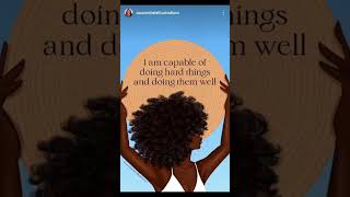 Powerful Affirmations for Black Women -- Dive In #dailymindfulness #meditatedaily #dailyhabit