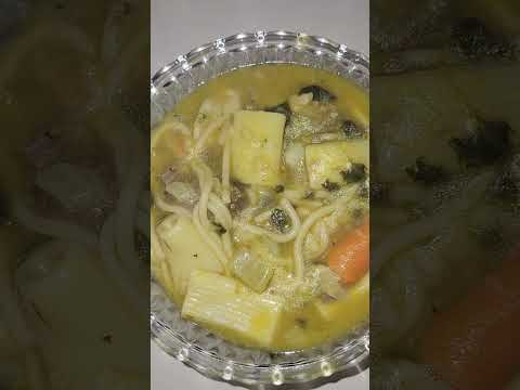 SOUP JOUMOU - A hearty Haitian soup made with squash, beef, and vegetables, is a symbol of Haitian..