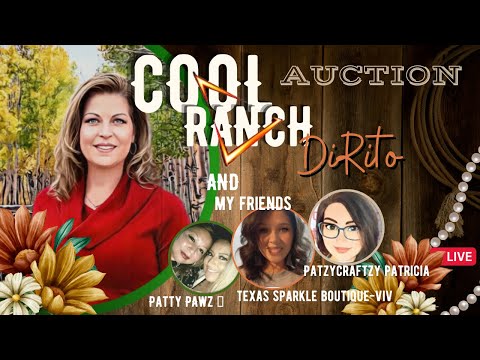 LADIES NIGHT AUCTION WITH PATTY PAWZ, PATZY CRAFTZY, AND TEXAS SPARKLE-VIV