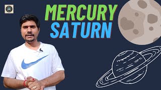 Mercury and Saturn Conjunction in Vedic Astrology