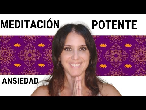 Meditación guiada para aliviar la ANSIEDAD, eliminar el ESTRÉS y combatir el INSOMNIO