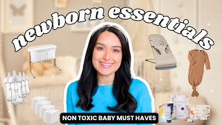 12 Non-Toxic Newborn Essentials on My Baby Registry | AMAZON HAUL *NOT SPONSORED* | 2025 Products