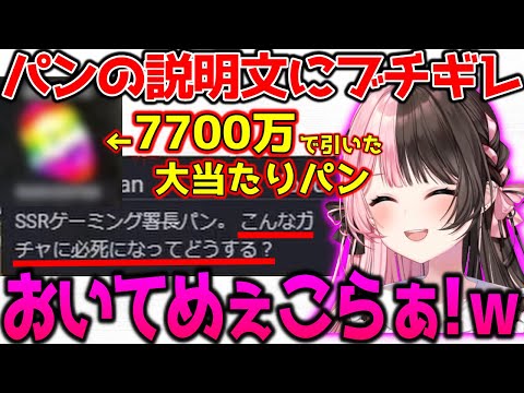 大金をつぎ込んだ大当たりパンの説明にブチギレるひなーの【ぶいすぽっ！切り抜き】