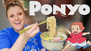 Making the Milk Tea & Ramen with HAAAAAAAAAM from Ponyo | Fictional Feasts