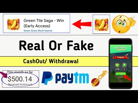 Green Tile Saga Real Or Fake - Green Tile Saga - Win Game Review - Green Tile Saga Legit?